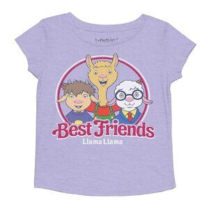 Toddler Girl Jumping Beans "Llama Llama Best Friends" Graphic Tee Size 12 mos